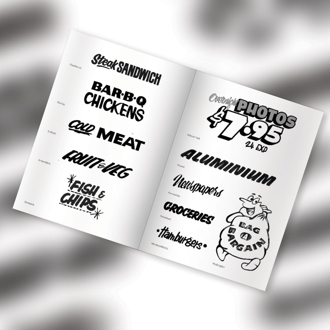 Roadtrippin' and Signspotting – Zine