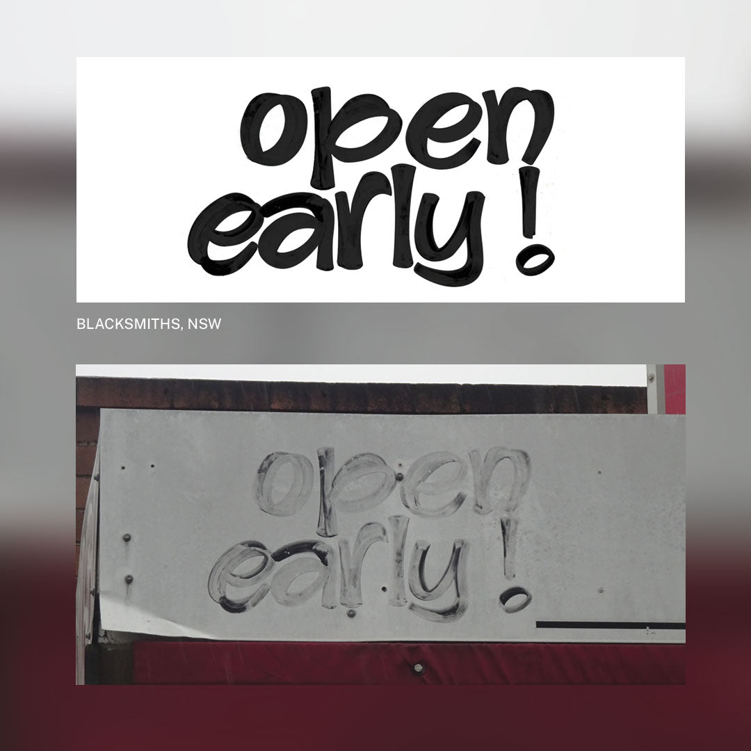 Roadtrippin' and Signspotting – Zine