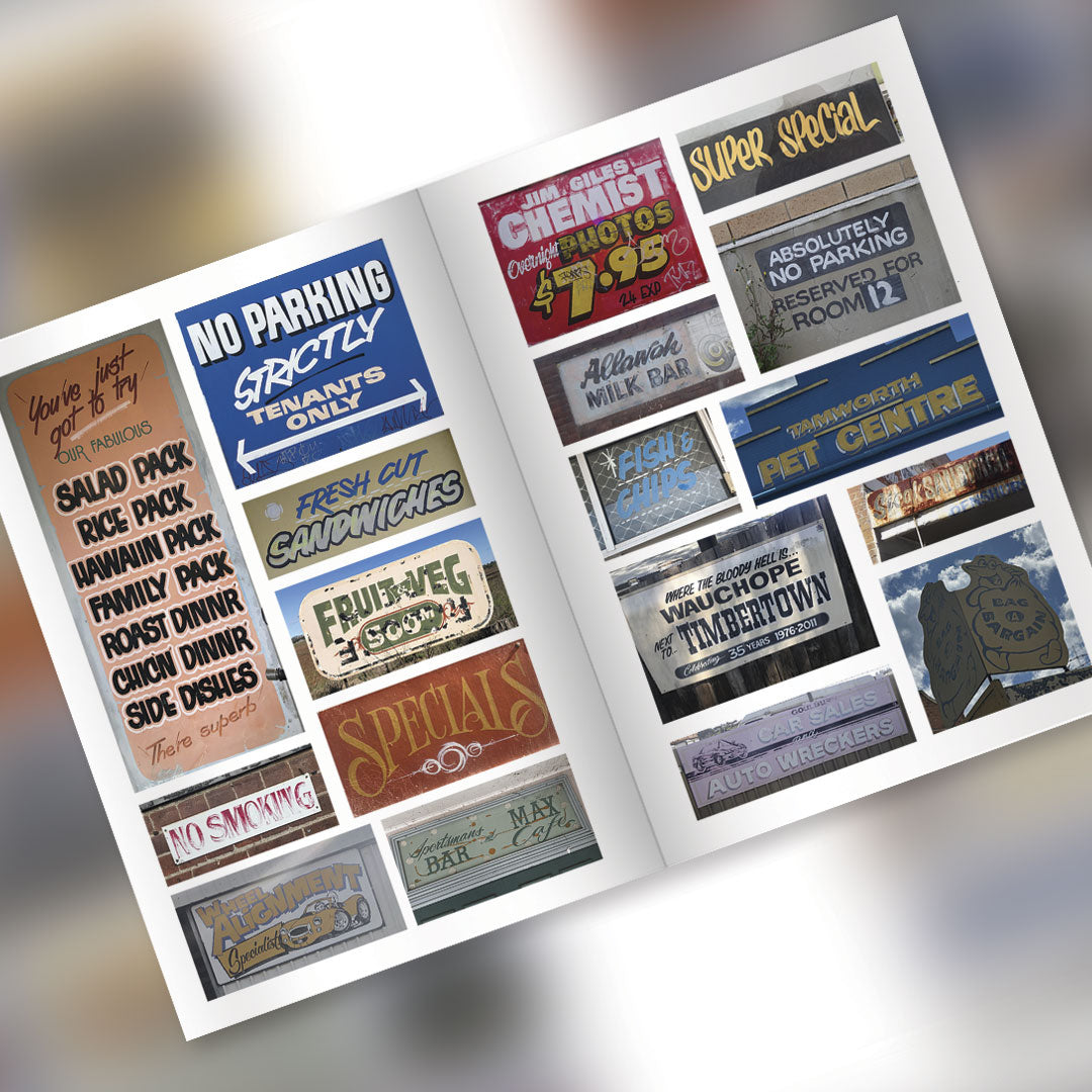 Roadtrippin' and Signspotting – Zine